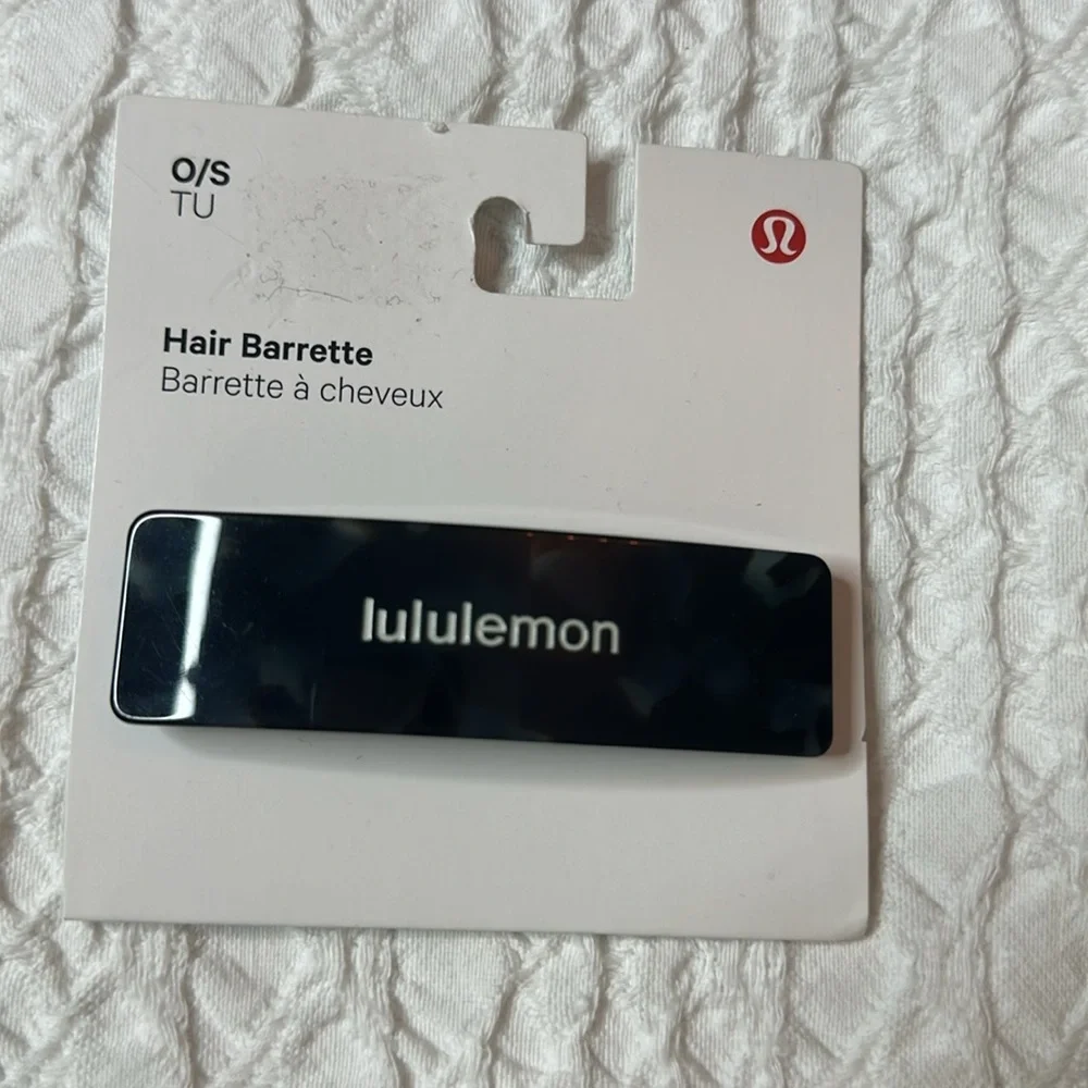 Lululemon Hair Barrette Cloud Blue / French Press